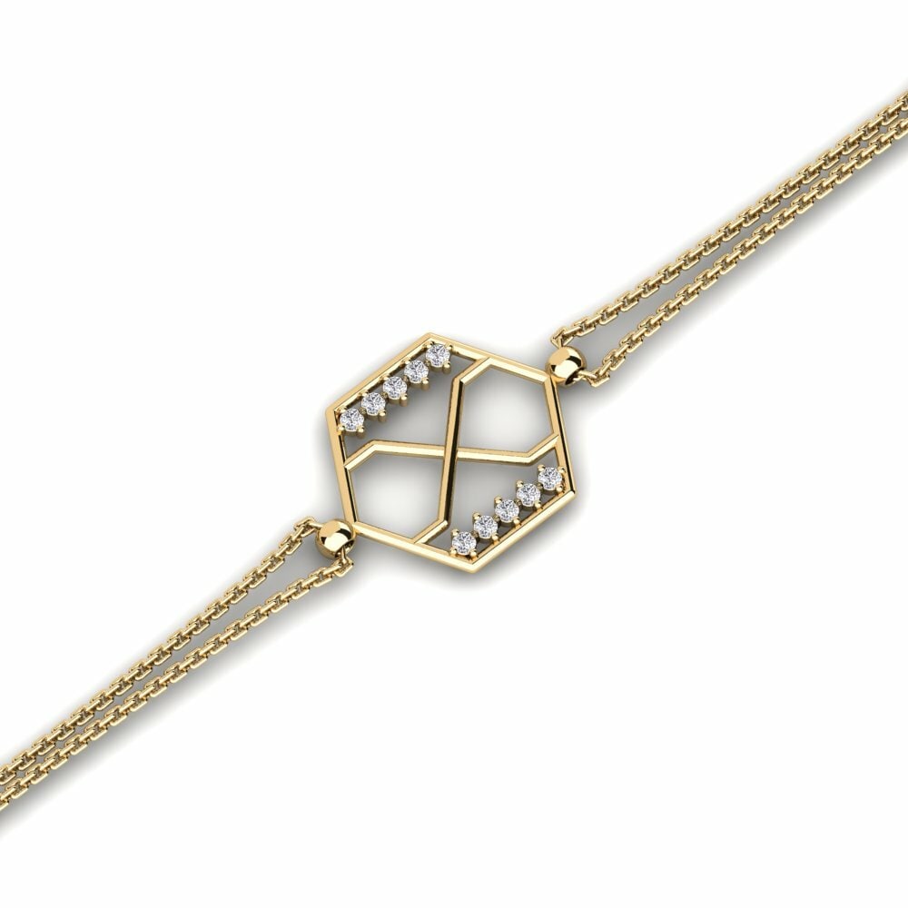 Diamant De Synthèse Bracelet pour femme Bisatimoyut