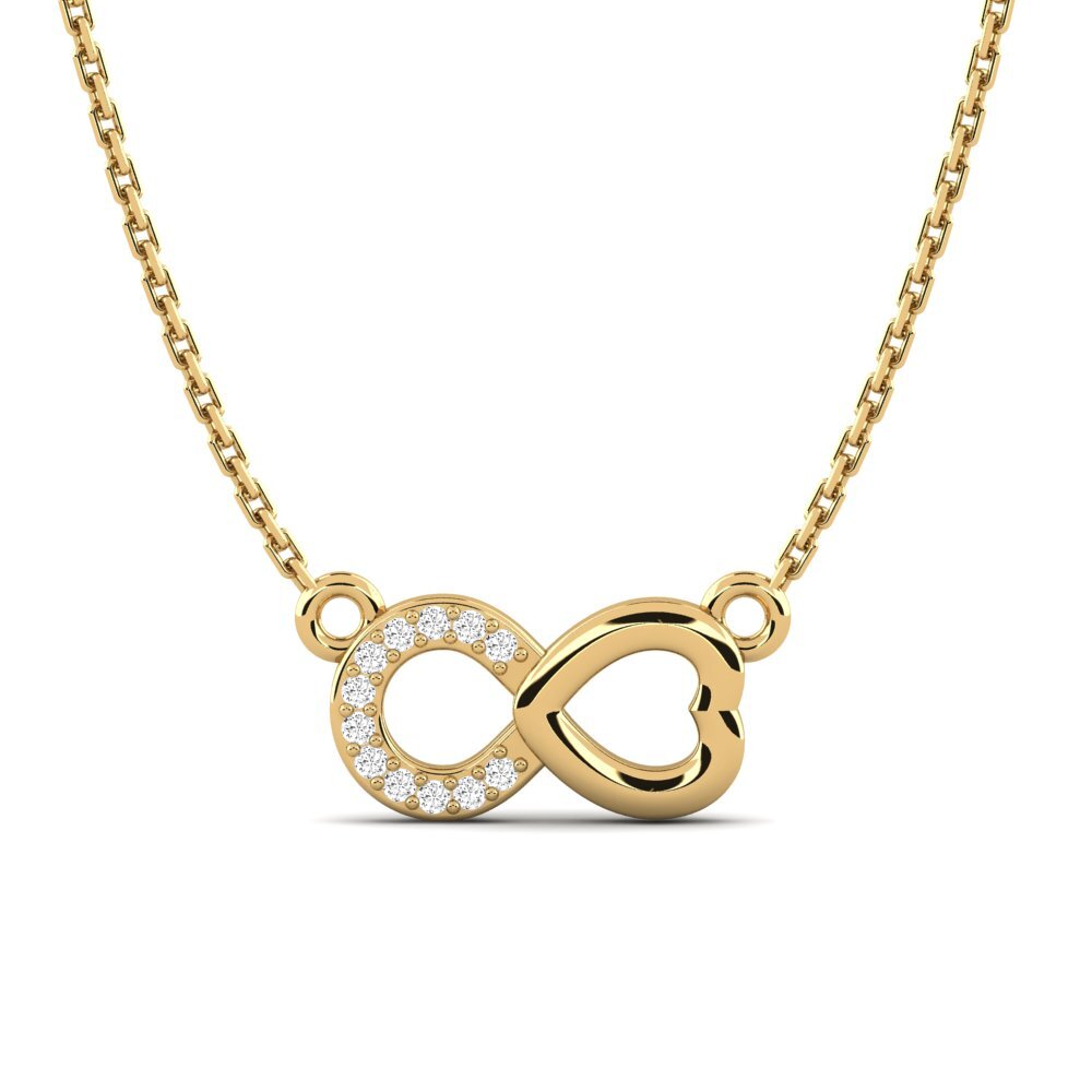 Moissanita Collar de Mujer Bitaniya