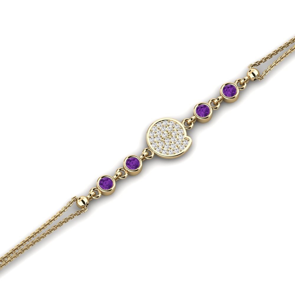 Amethyst Damen armband Bitives