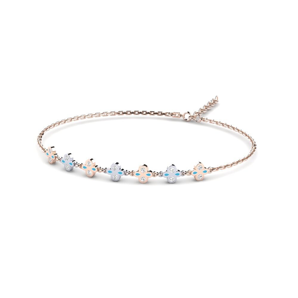 Moissanit Damen armband Bitted