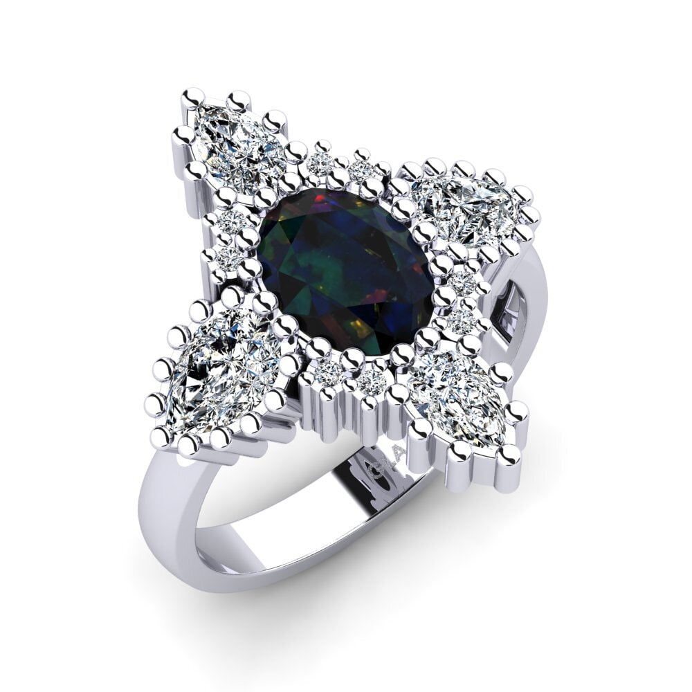 Black Opal Ring Bjork