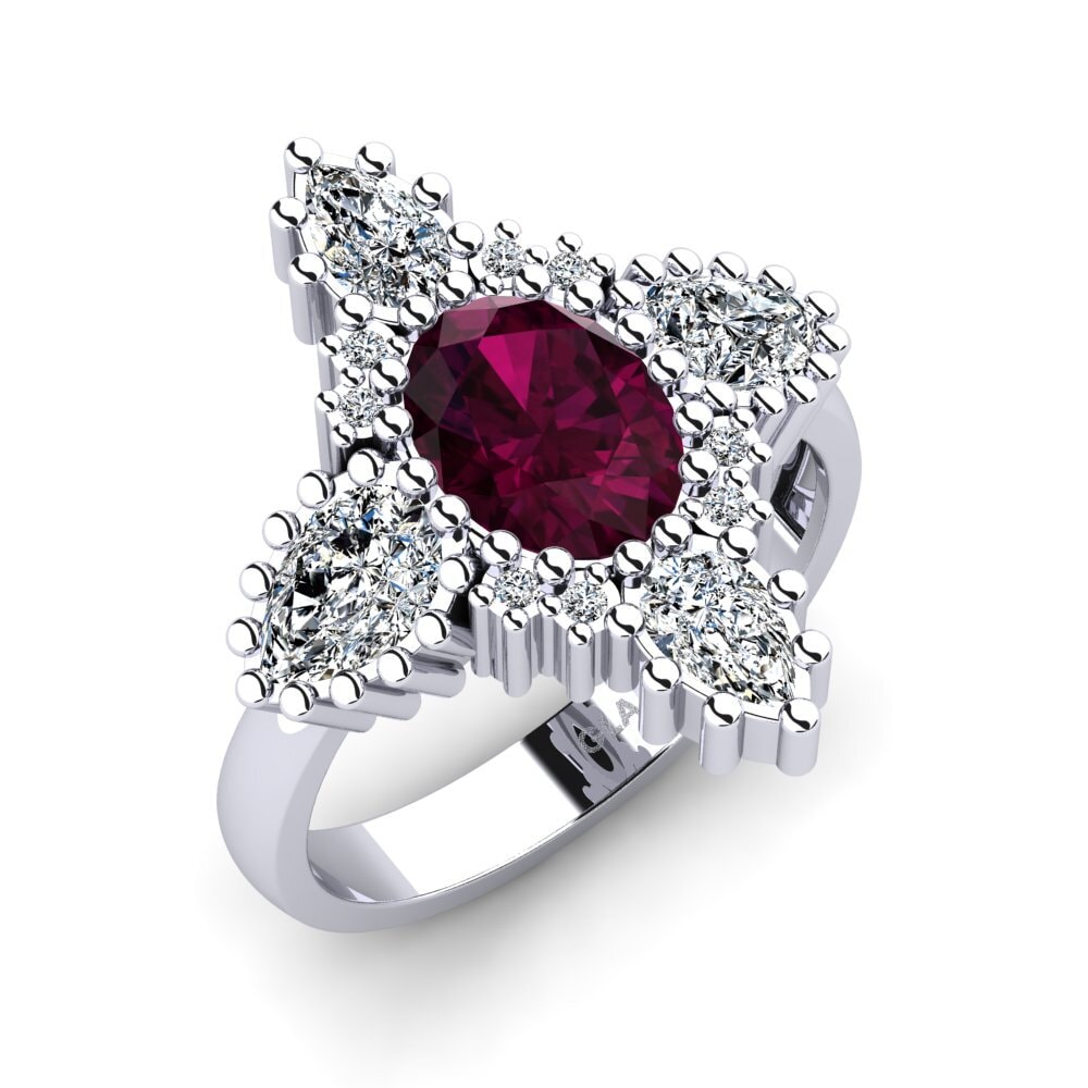 Rhodolite Garnet Ring Bjork