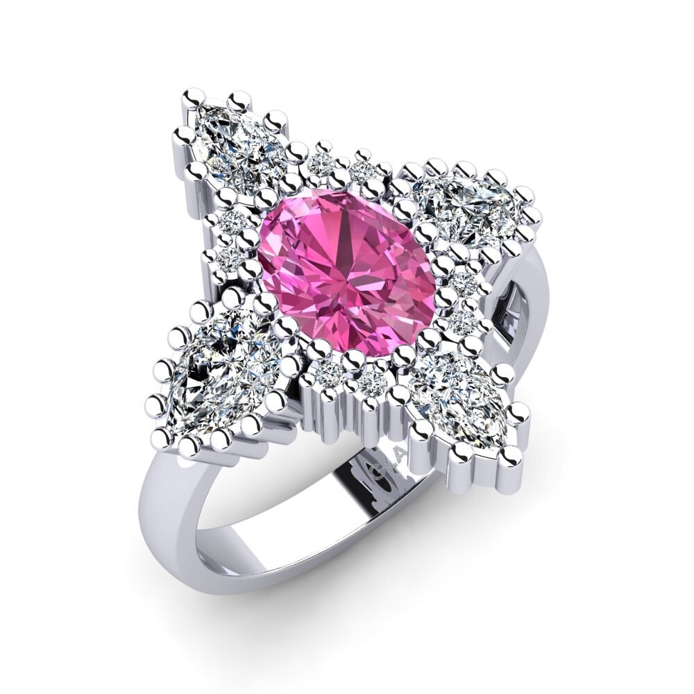 Pink Topaz Ring Bjork