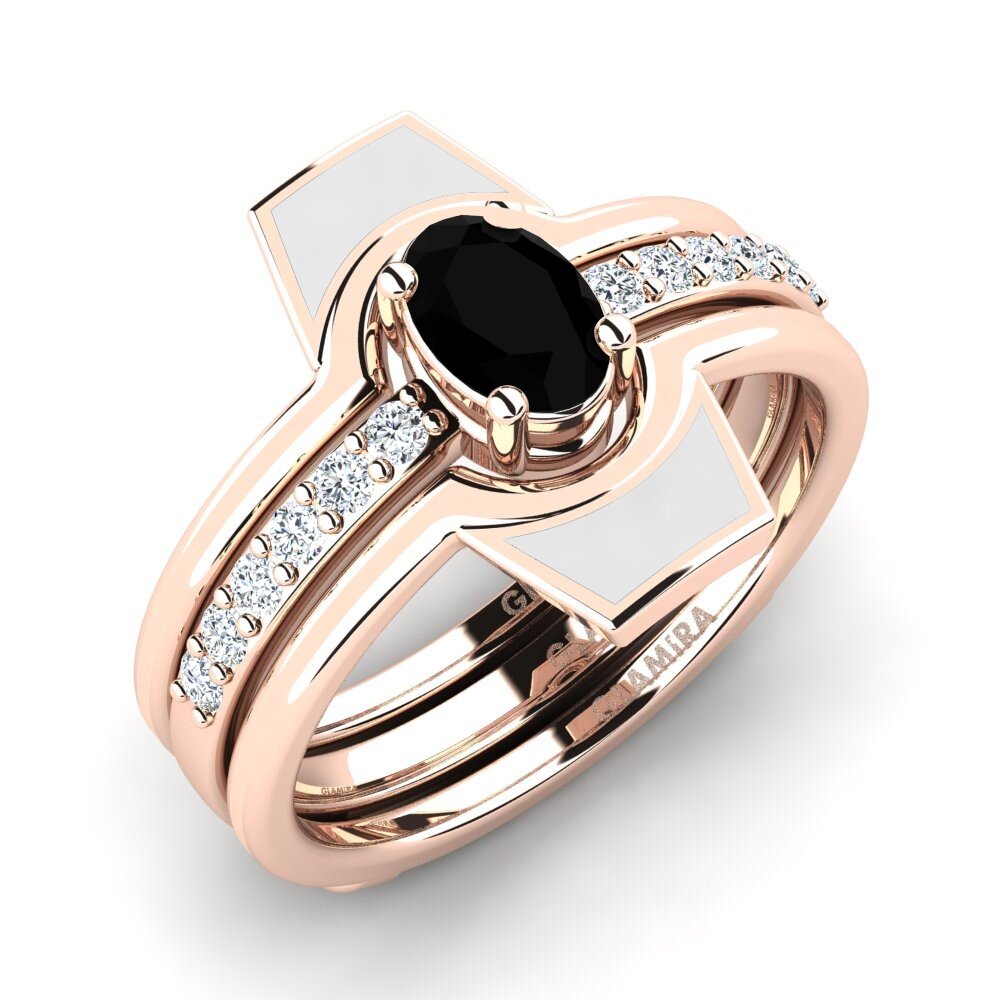 Black Onyx Ring Blada SET
