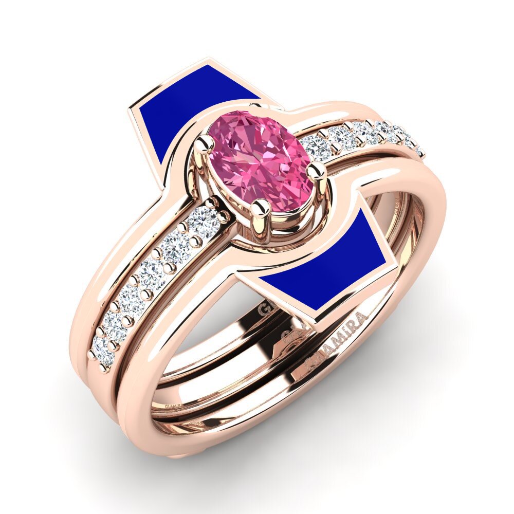 Pink Tourmaline Ring Blada SET