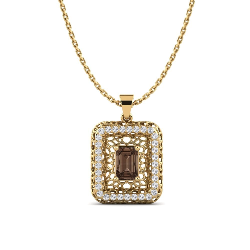 Smoky Quartz Women's Pendant Blake