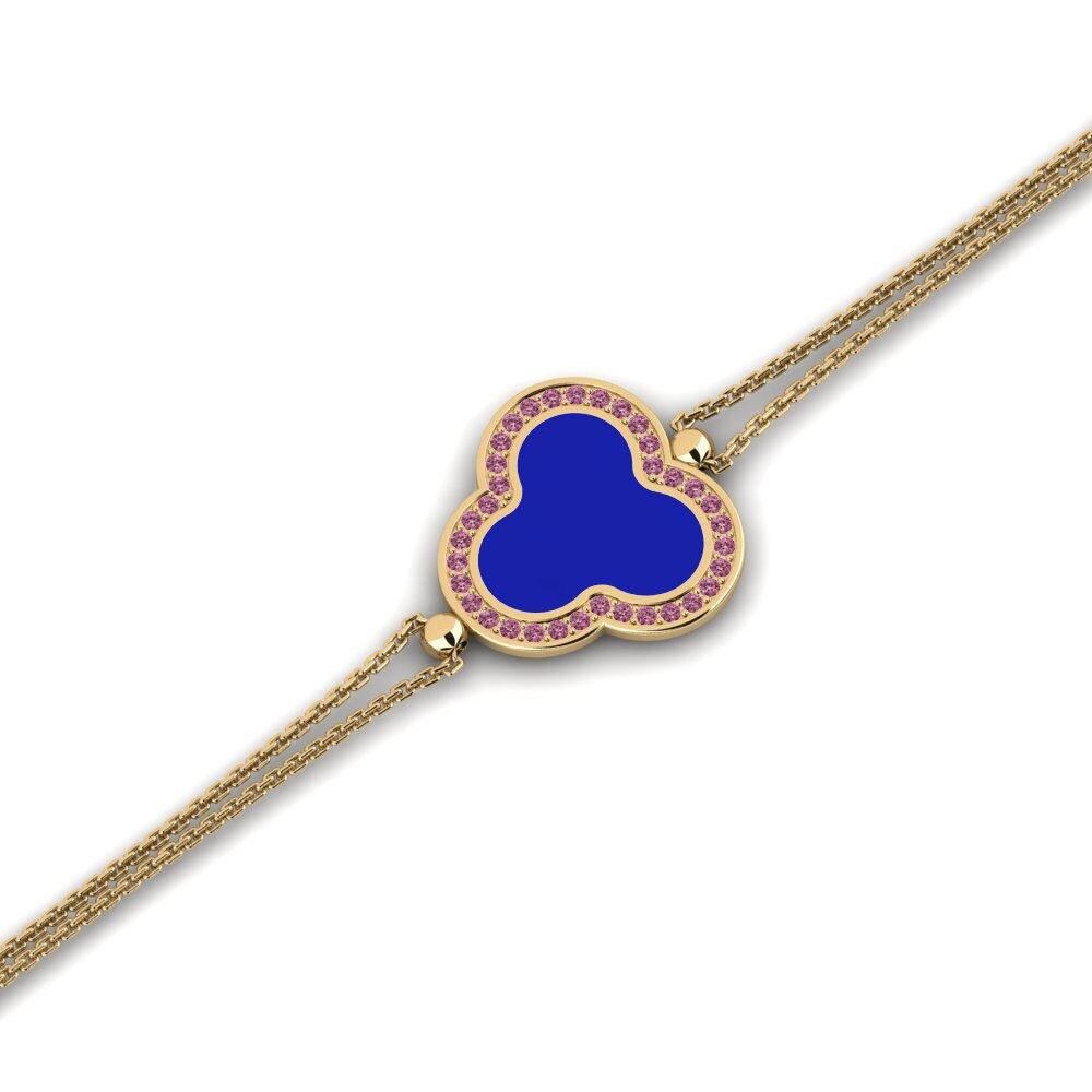 Rhodolite Garnet Women's Bracelet Blank