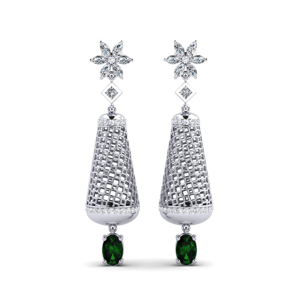 Green Tourmaline Women's Earring Bleakley