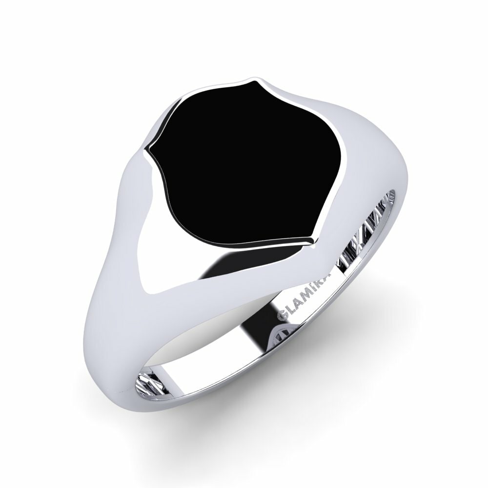 925 Zilver Heren ring Bleufonce