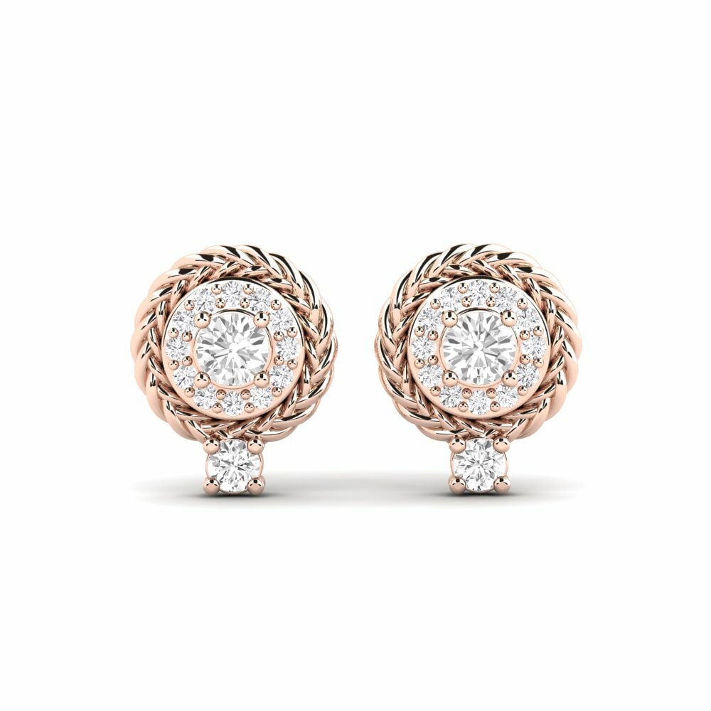 Oro Rosso 585 Orecchino da donna Blume