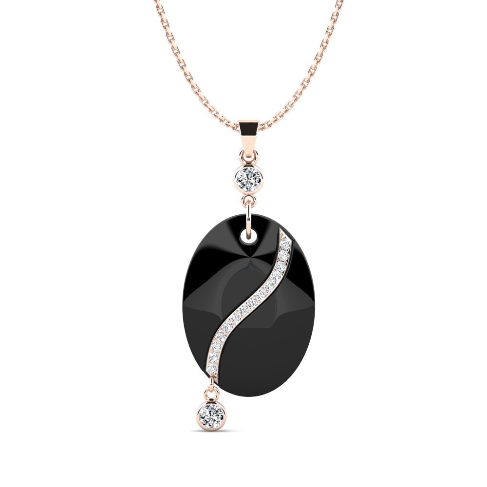 9k Oro Rosa Colgante de Mujer Blumenthal
