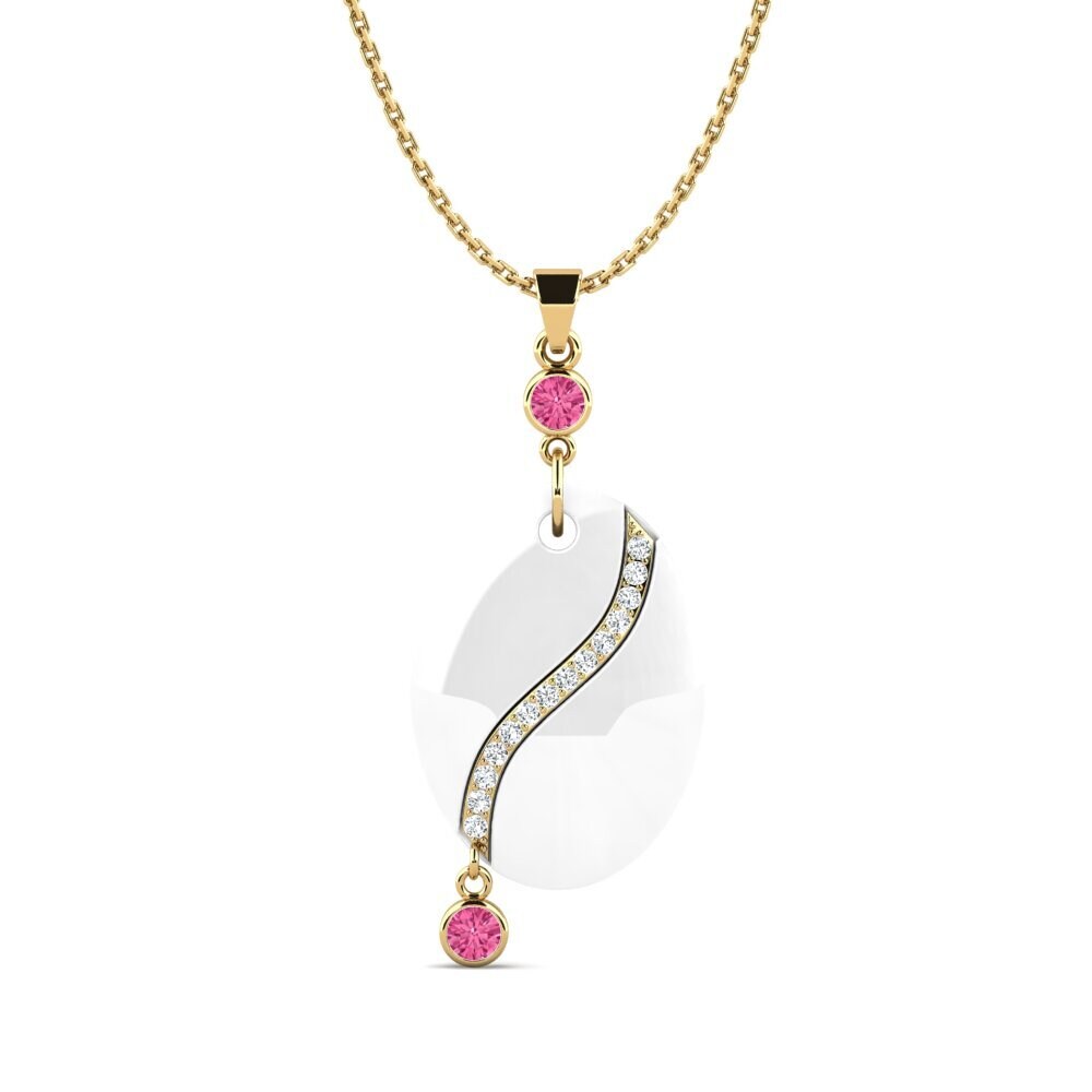 Pink Tourmaline Women's Pendant Blumenthal