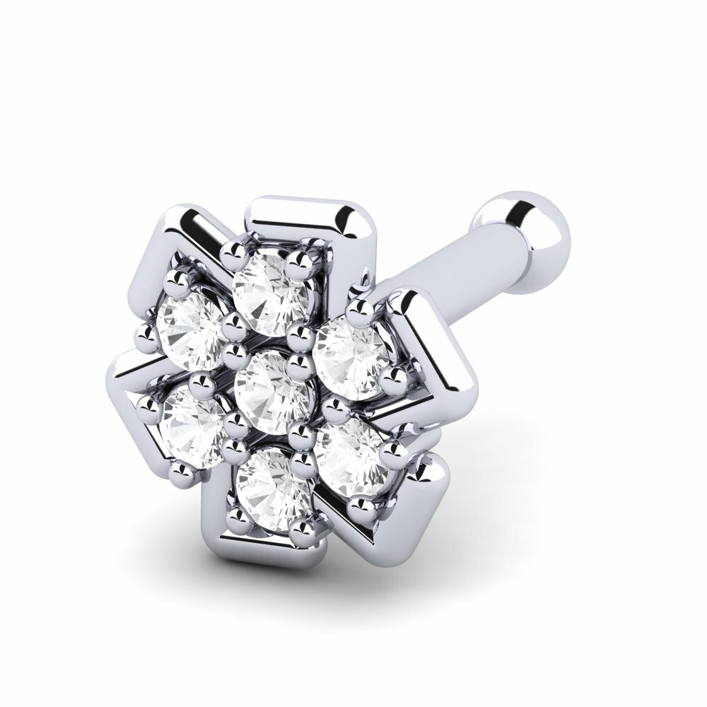 Diamant-saffier Neus Pin Bogart