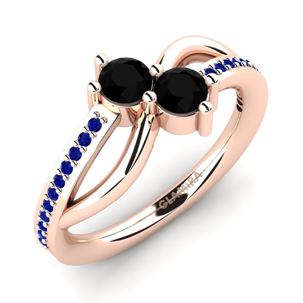 14ct Rose Gold Ring Bolagna