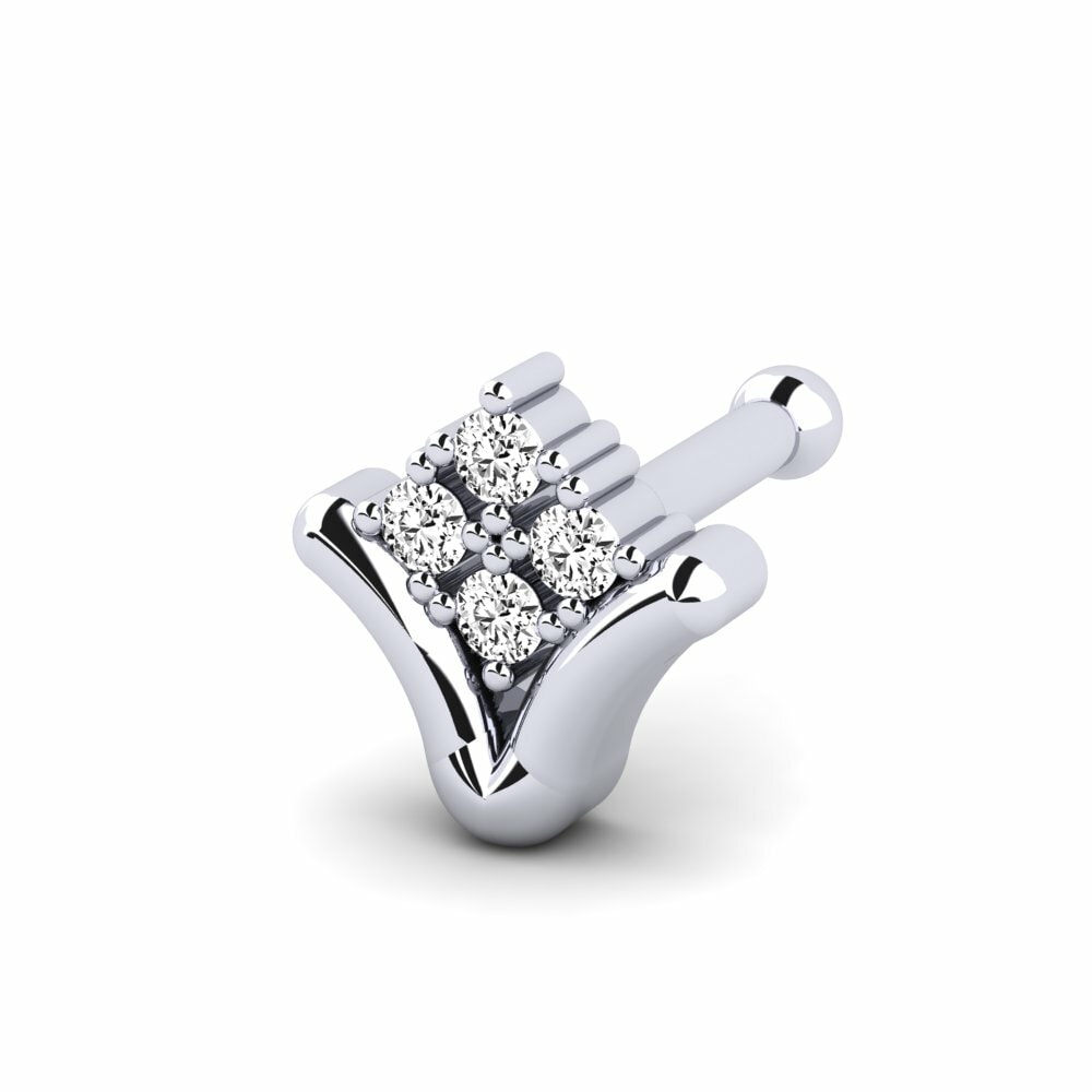 Moissanite Nose Pin Boleo