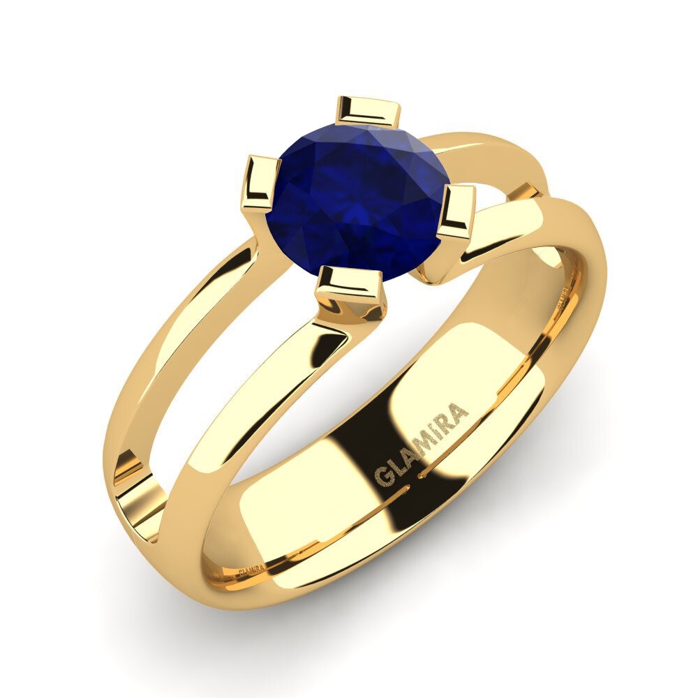 Sapphire Engagement Ring Bona 1.0 crt