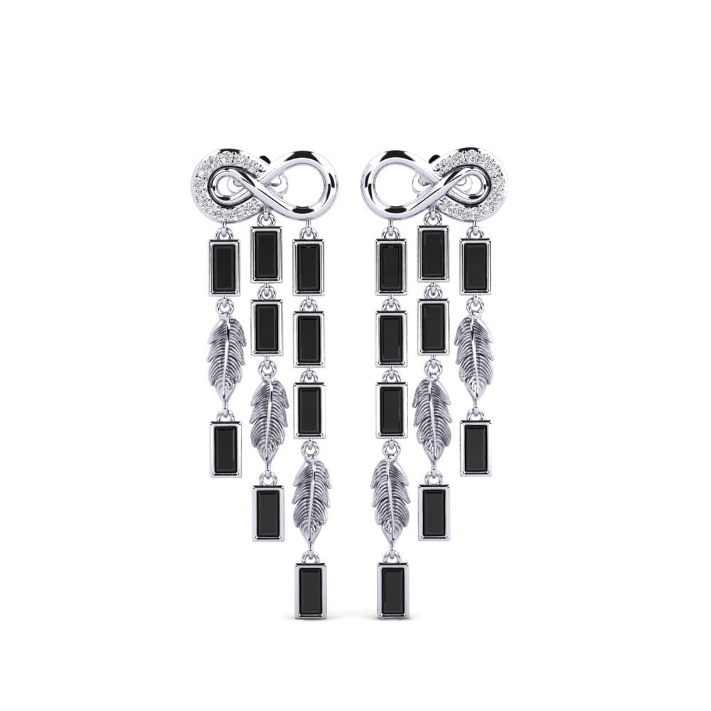 Black Onyx Women's Earring Bonasavoir