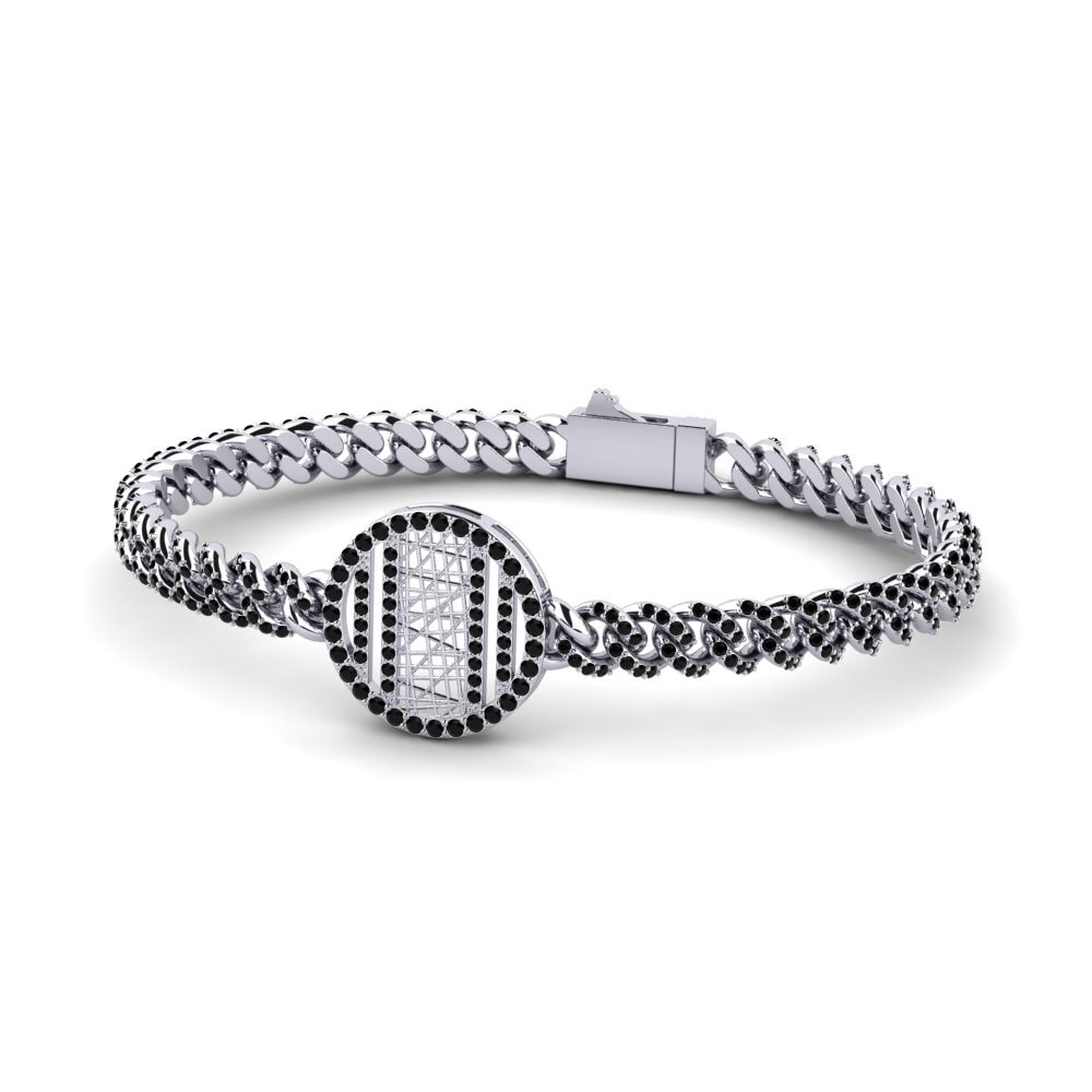 Ónix Negro Pulsera de Mujer Boomizes