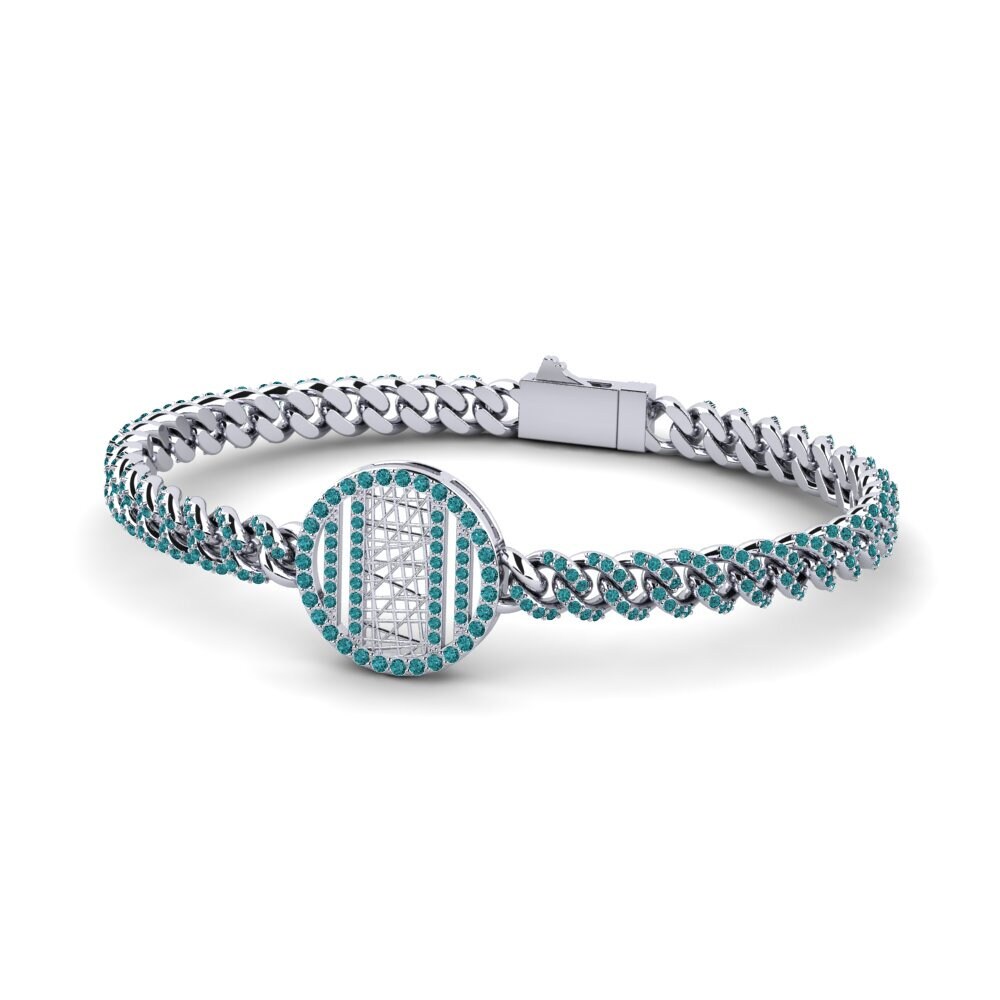 Blue Diamond Women's Bracelet Boomizes
