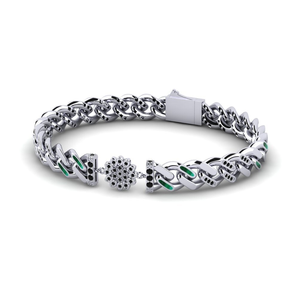 Black Sapphire Women's Bracelet Bopstera