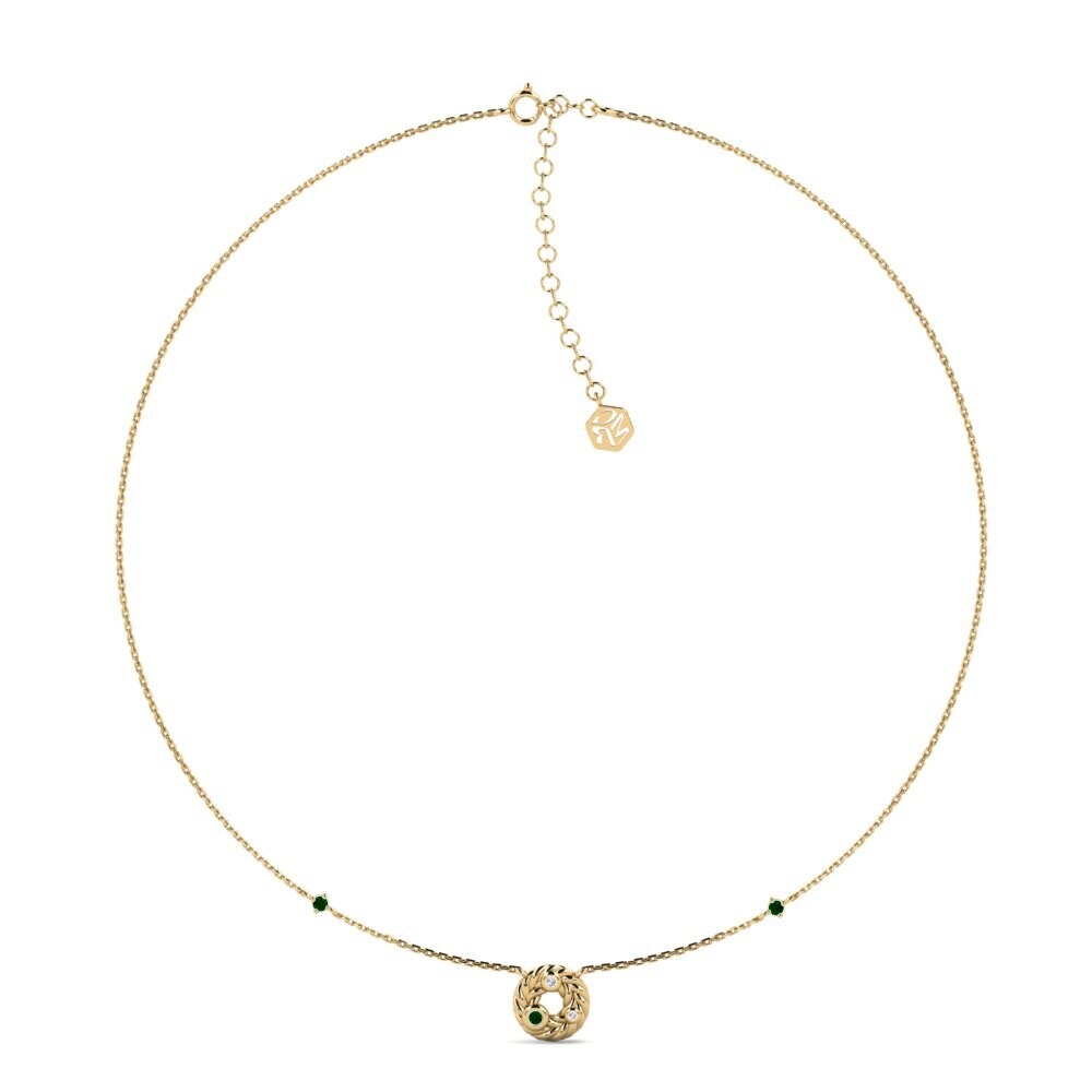 Circonita Verde Collar Gargantilla de Mujer Borjes