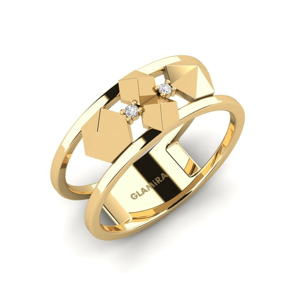 White sapphire Ring Boteng