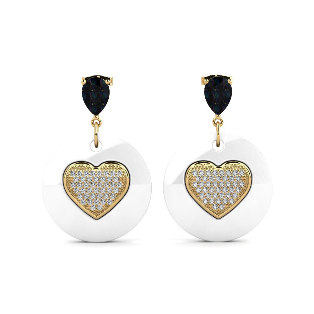 Black Opal Women's Earring Bourke