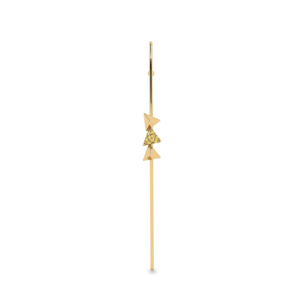 Yellow Sapphire Ear Piercing Brackenbury
