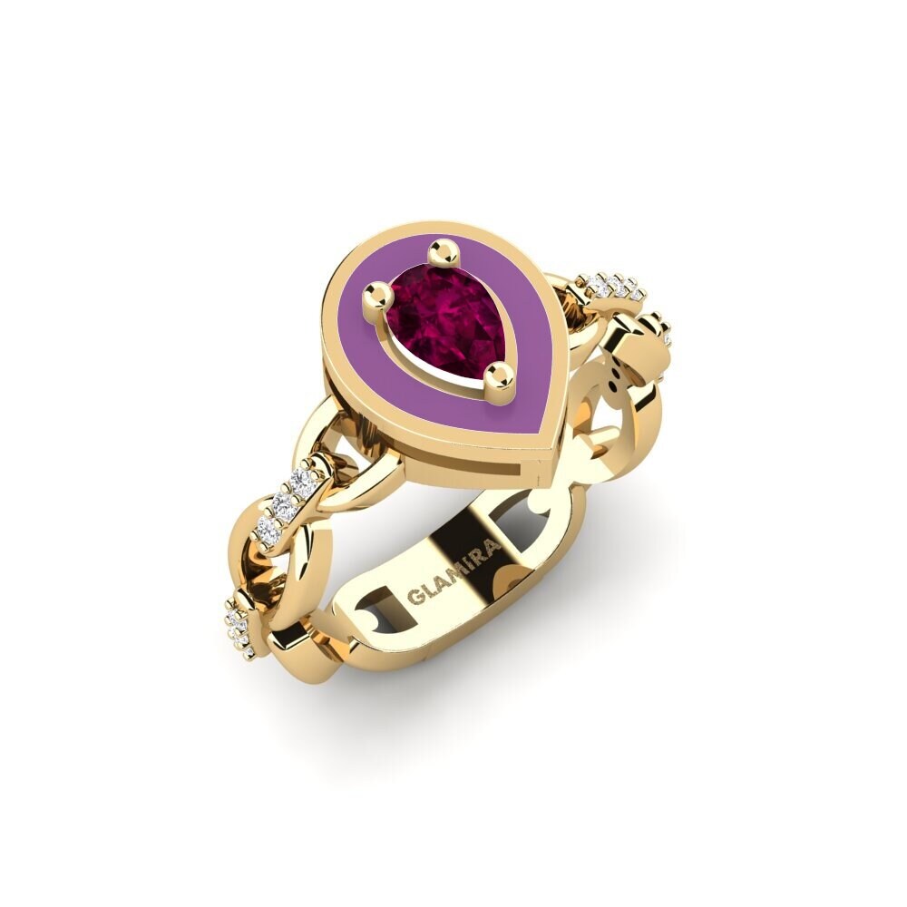 Rhodolite Garnet SYLVIE Ring Braks - A