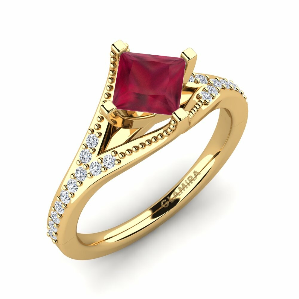Ruby Engagement Ring Brambles
