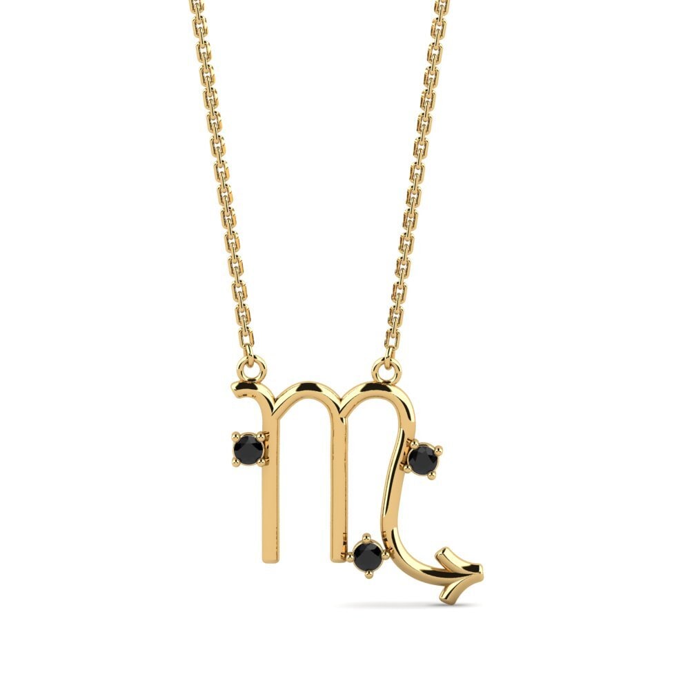 Ónix Negro Collar de Mujer Brandie - Scorpio