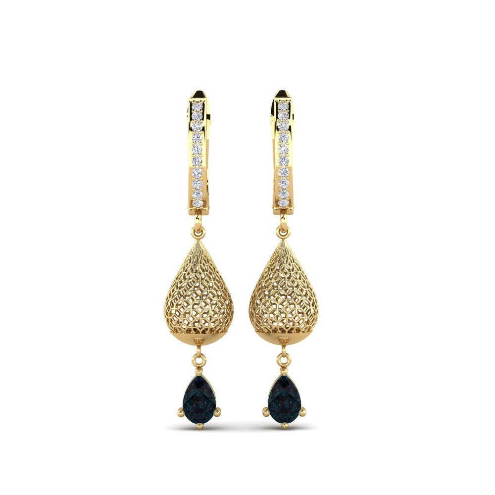 Black Opal Women's Earring Branne