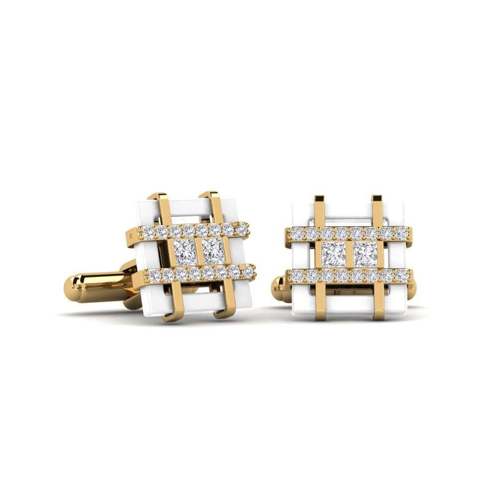 Lab Grown Diamond Cufflink Brenes