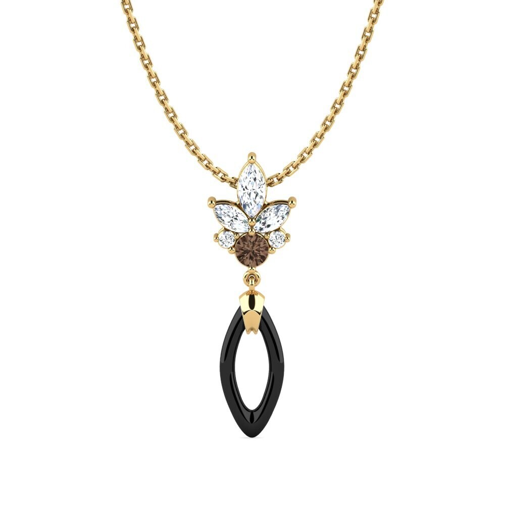 Smoky Quartz Women's Pendant Brewer