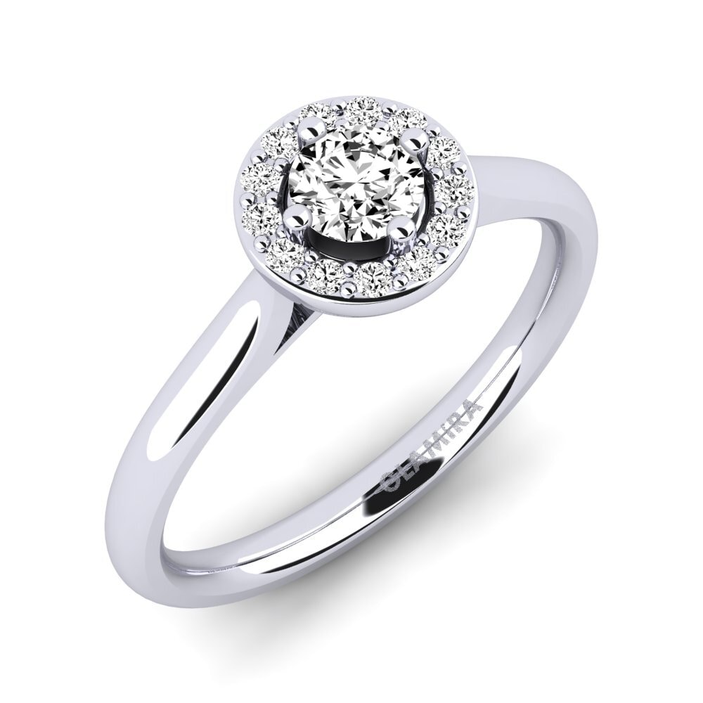 Moissanita Anillo de compromiso Brianna 0.25 crt
