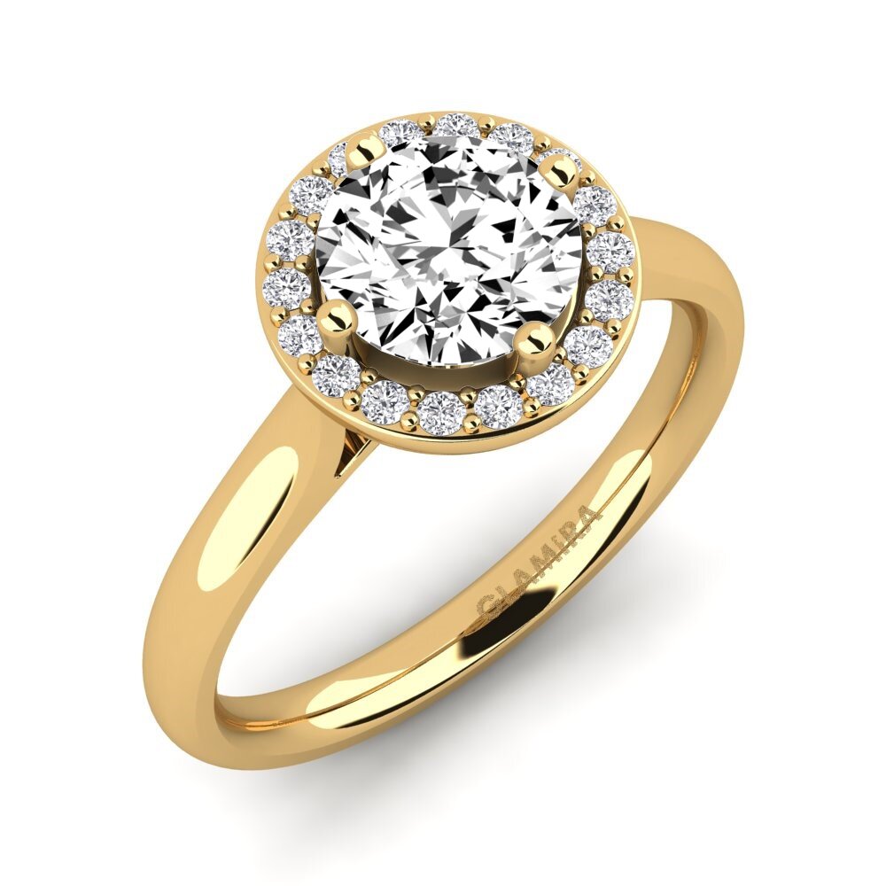 Moissanita Anillo de compromiso Brianna 1.0 crt