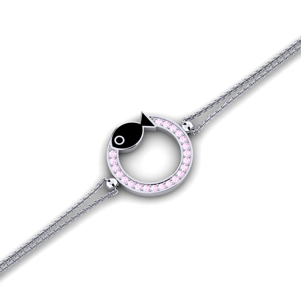 Pink Sapphire Women's Bracelet Briansore