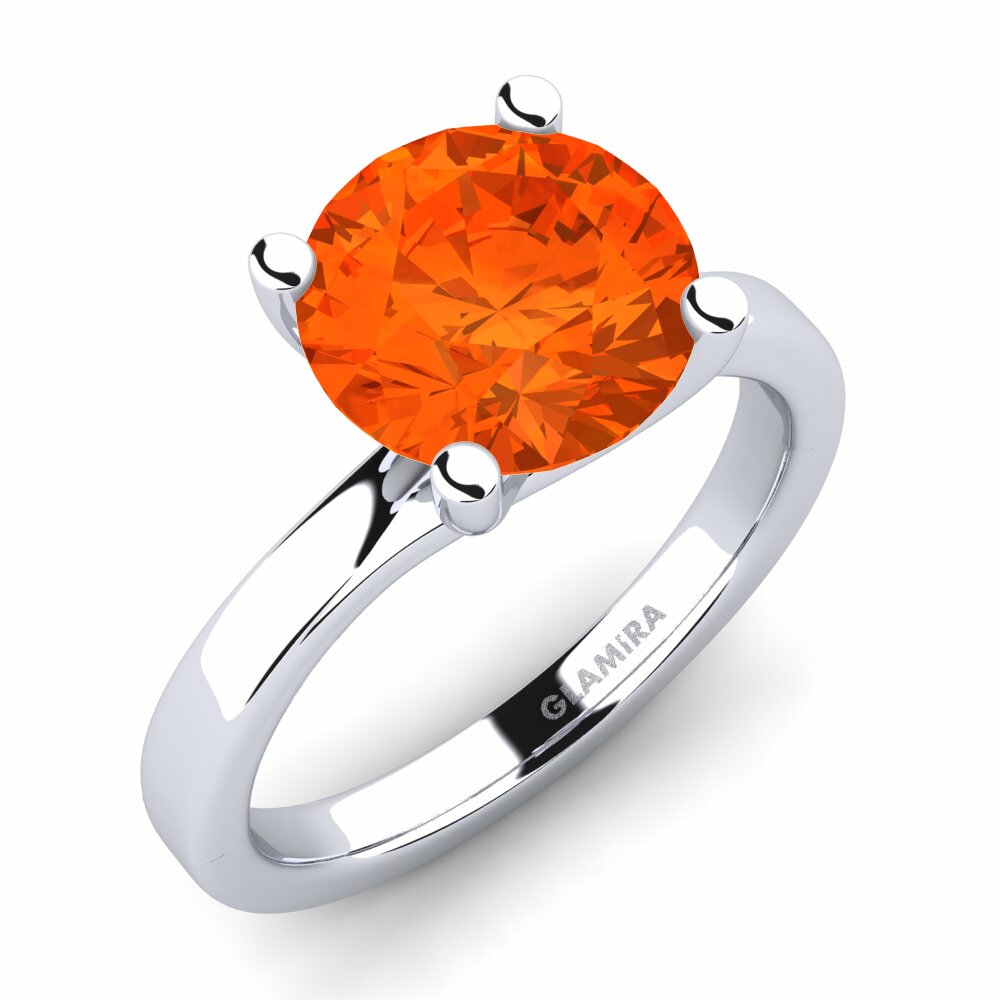 Fire-Opal Engagement Ring Bridal Choice 3.0crt