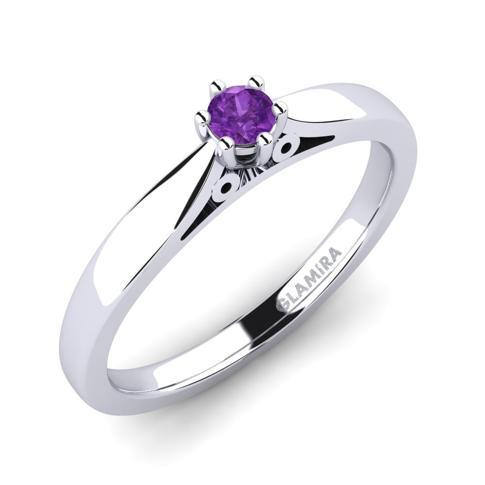 Amatista Anillo de compromiso Bridal Glory 0.1crt