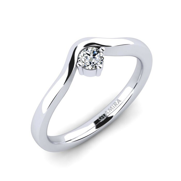GLAMIRA Ring Bridal Love 0.16 crt