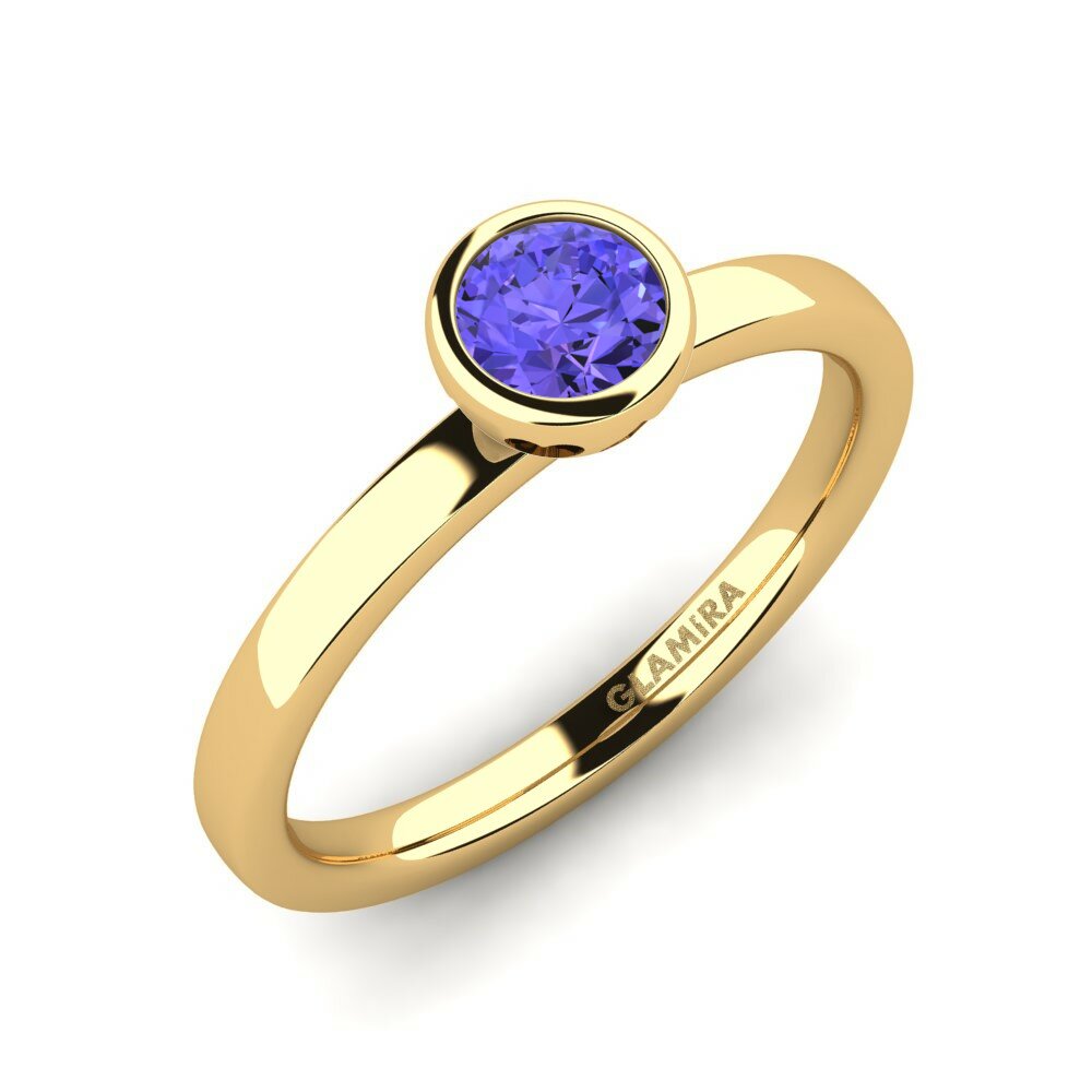 Tanzaniet Verlovingsring Bridal Passion 0.5crt