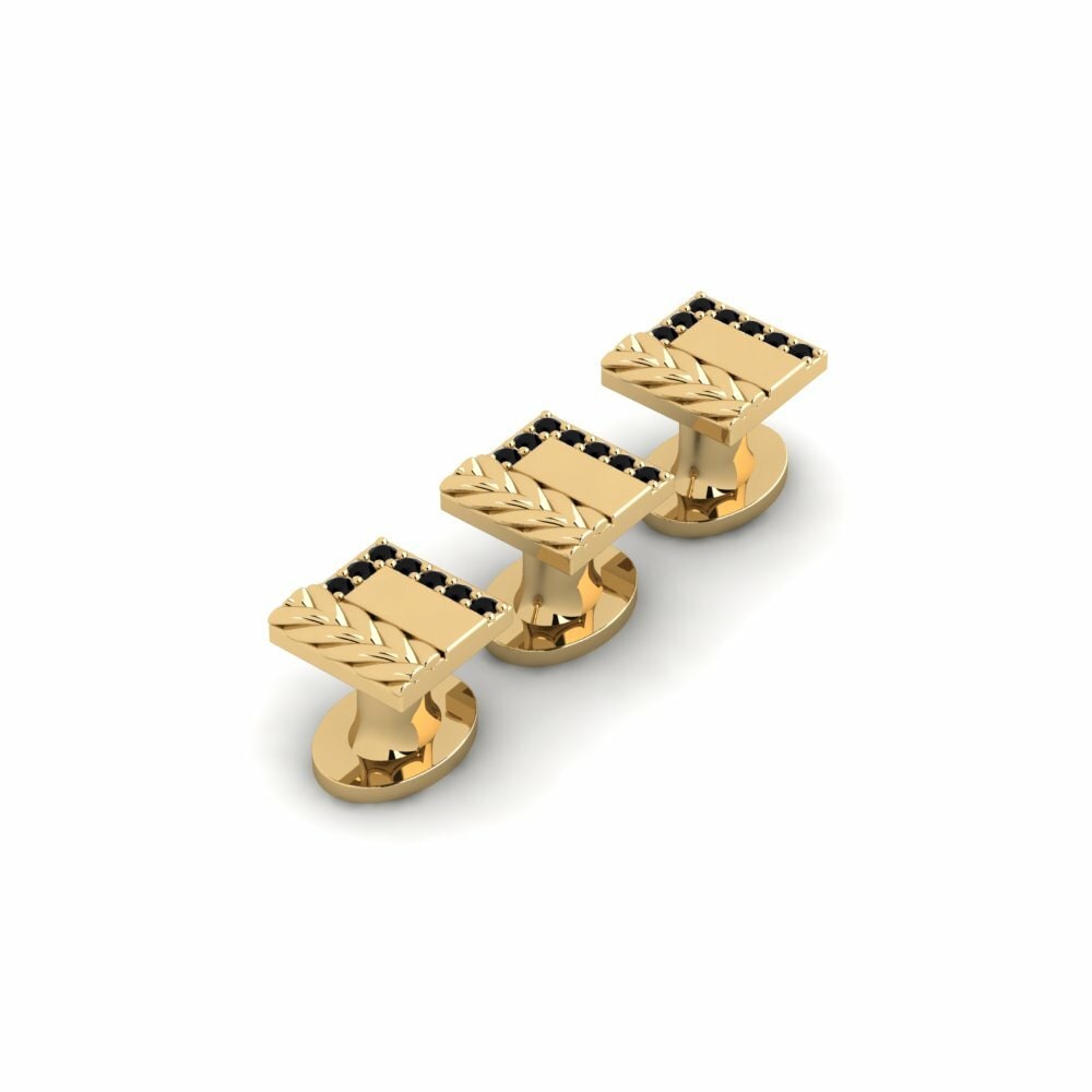 Black Diamond Tuxedo 3 Studs Brieuc
