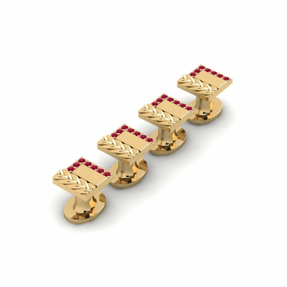 Ruby Tuxedo 4 Studs Brieuc