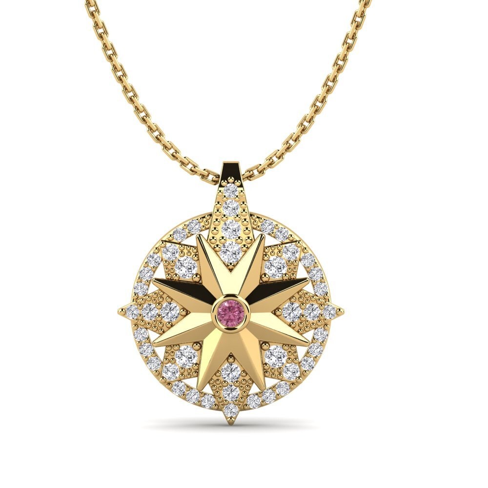 Rhodolite Garnet Women's Pendant Brightest