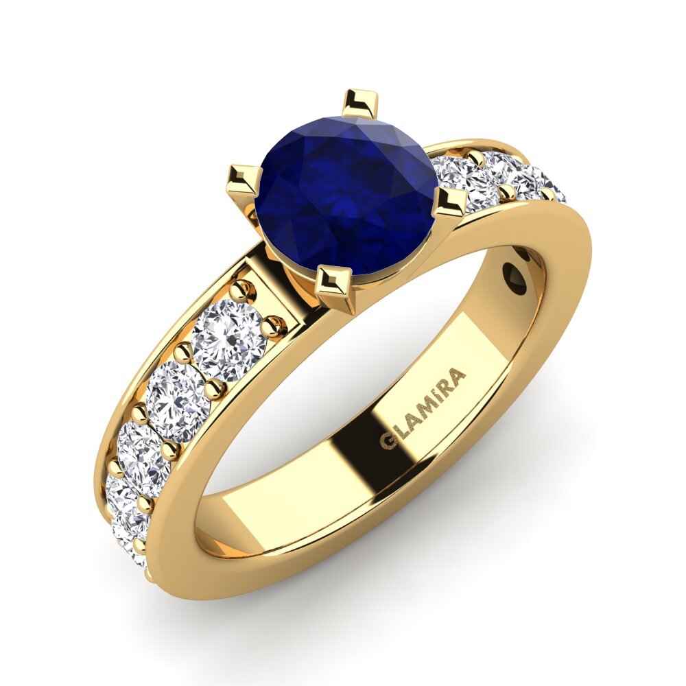 Sapphire Engagement Ring Brigida