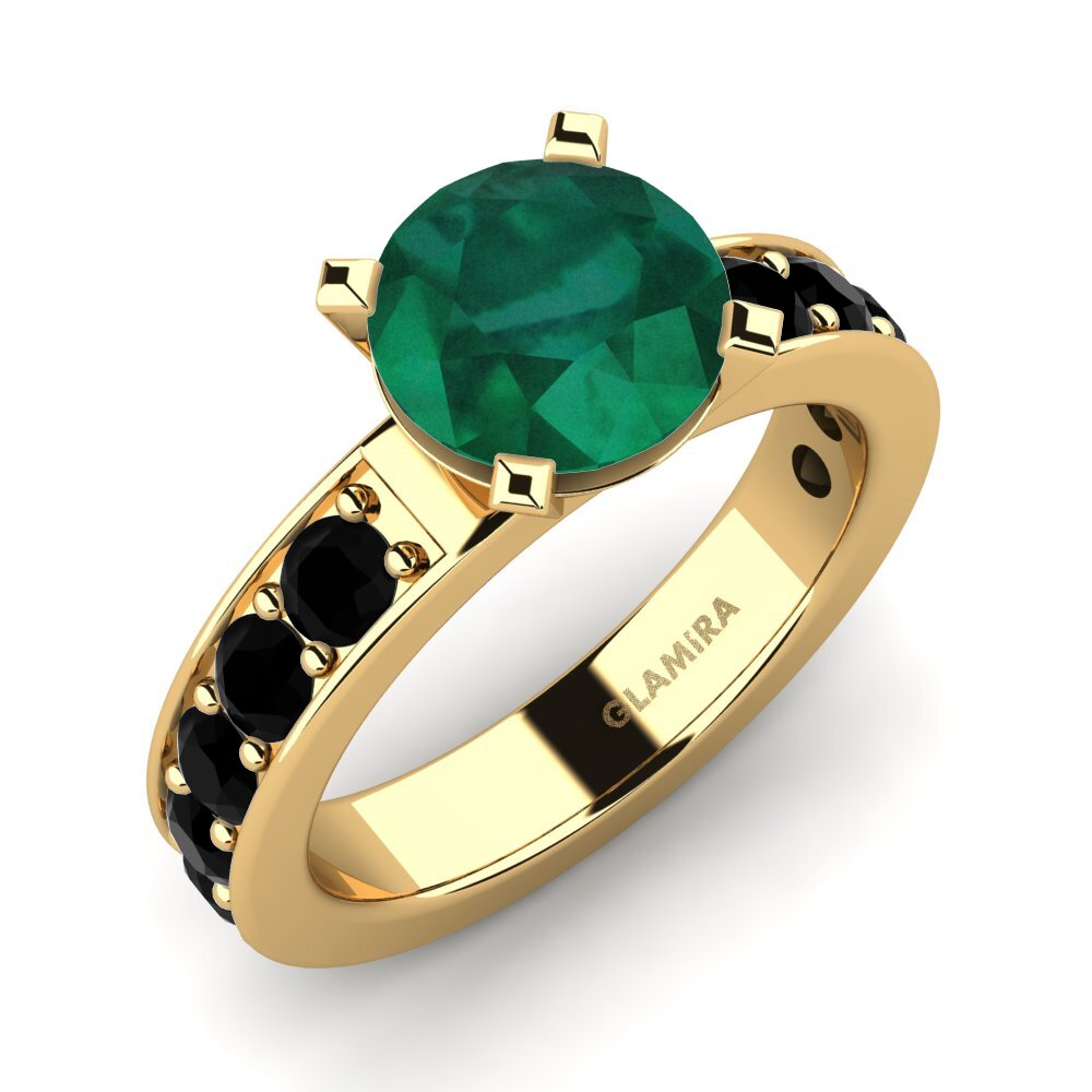 Émeraude Bague de fiançailles Brigida 2crt