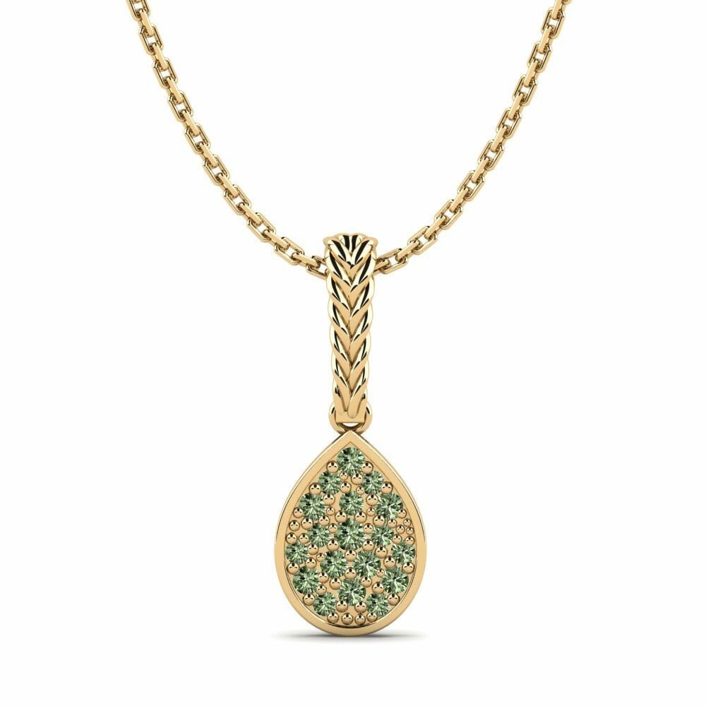 Diamante Verde Ciondolo da donna Bringabout