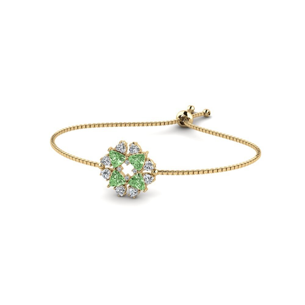 Green Diamond Bracelet Brinish