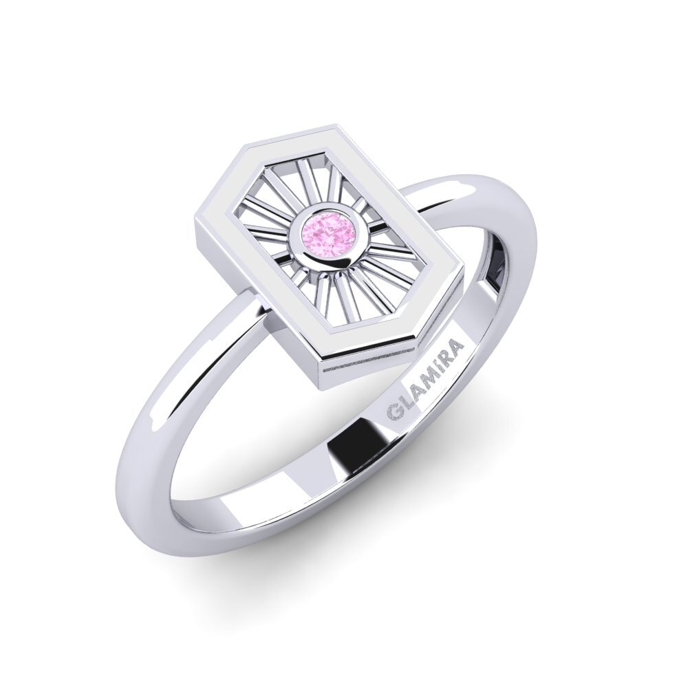 Saphir Rose Bague Brit