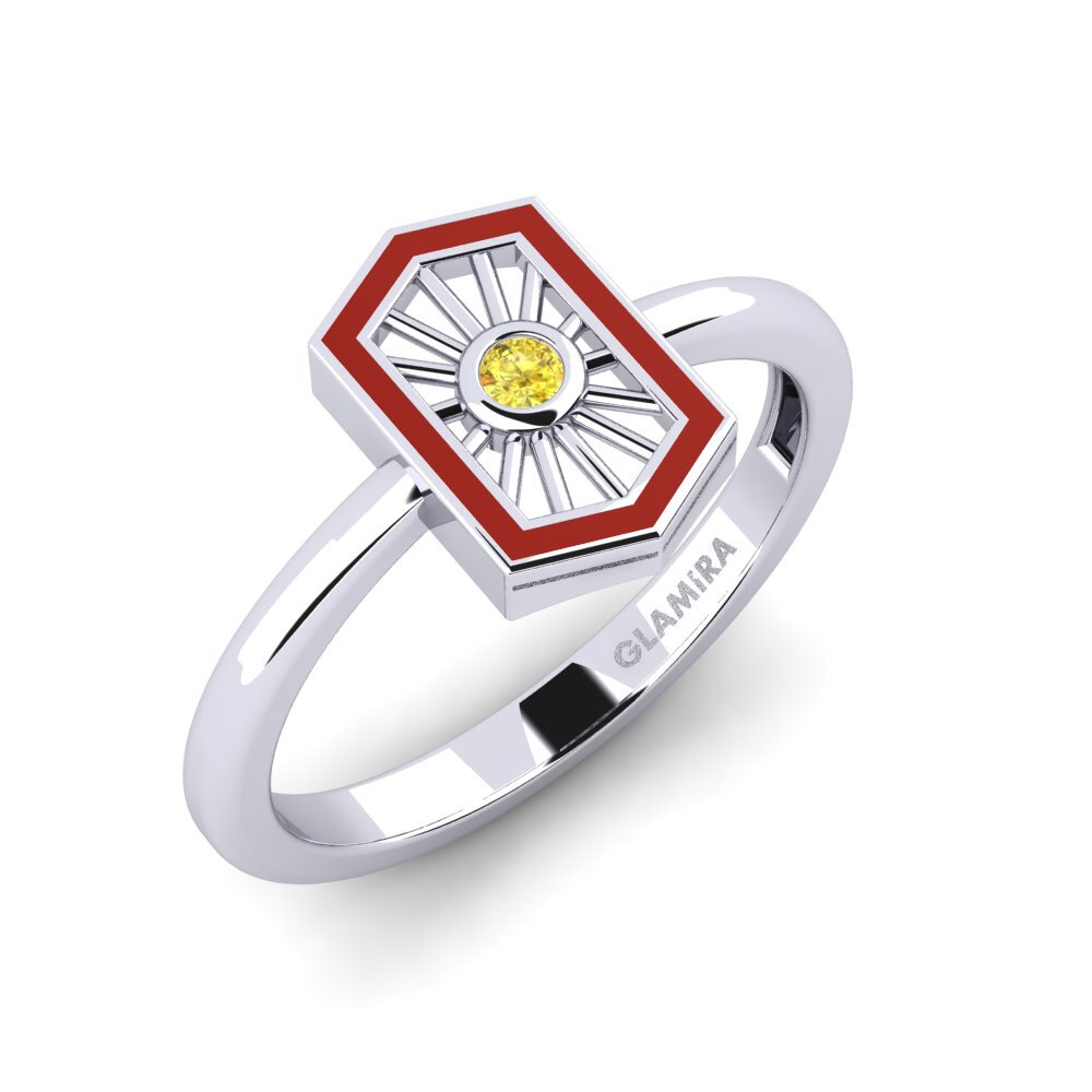 Yellow Sapphire Ring Brit